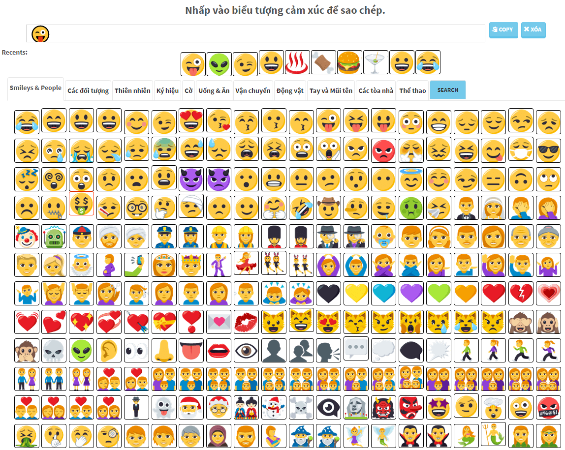 copy icon cảm xúc đẹp, độc | emoji mới nhất |  kitudacbiet