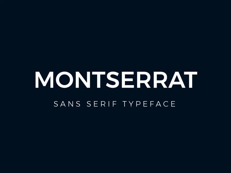 Montserrat Font - Free Download & Usage Guide
