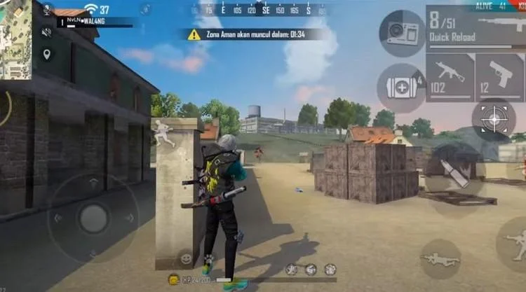 Cách Kéo Tâm Headshot Trong Free Fire
