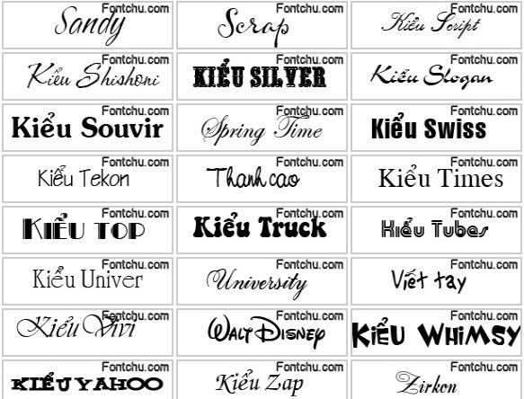 Download Font Vntime, Tải Font Vni, Font Tcvn3, Font Unicode - Bộ Font Chữ  Tiếng Việt Cho Máy Tính